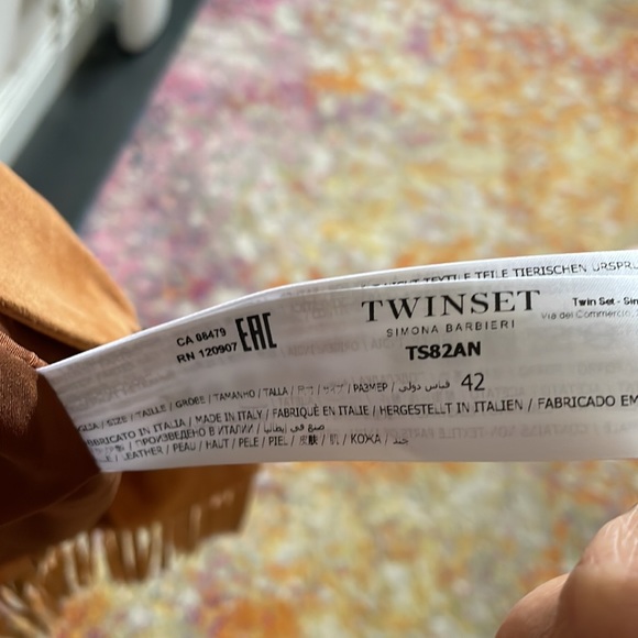 Beautiful Suede Fringe Simona Barbieri Jacket - Picture 12 of 12